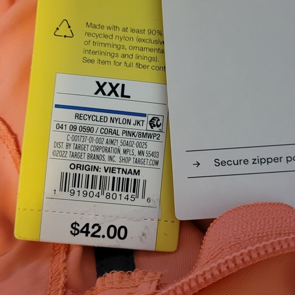 NWT Lightweight hooded jacket (4) - Picture 7 of 7